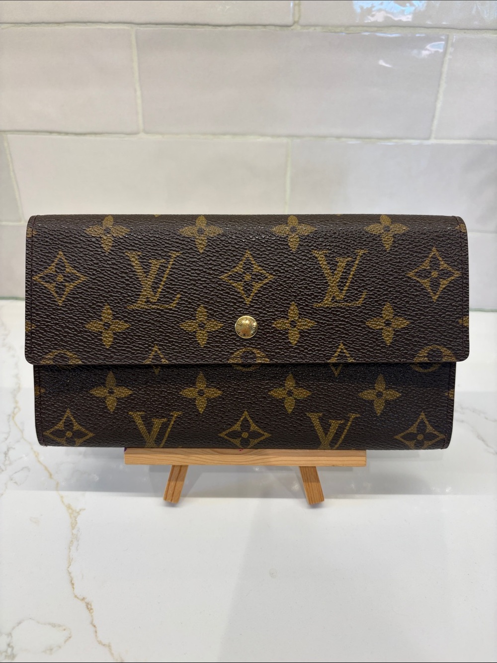 VINTAGE Louis Vuitton - Porte Tresor International Wallet - Monogram Canvas